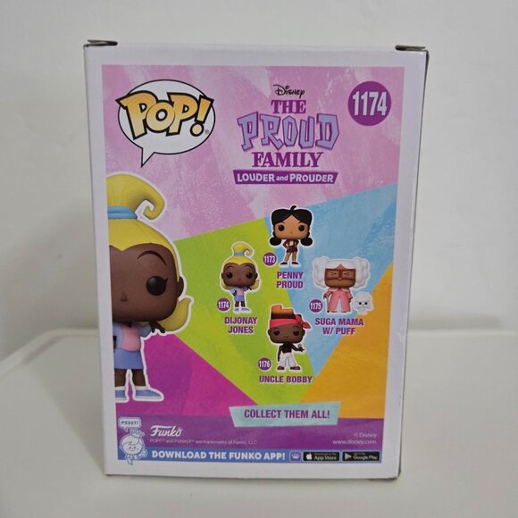 Funko POP! Disney - The Proud Family Vinyl Figure - DIJONAY JONES - Picture 2 of 4